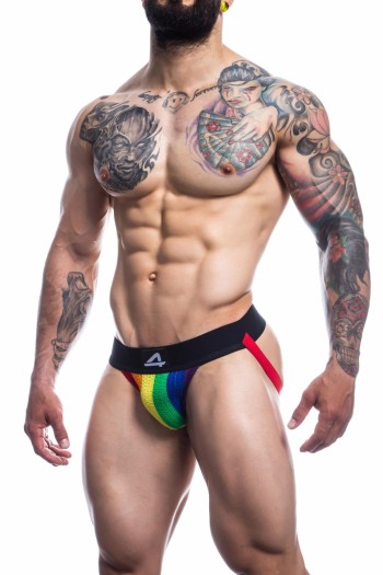 bunter Stripe-Pride Jockstrap - S