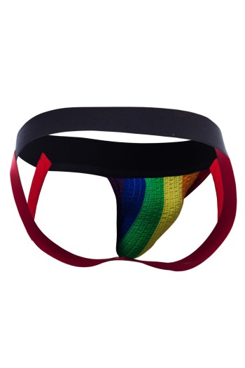 bunter Stripe-Pride Jockstrap - XL