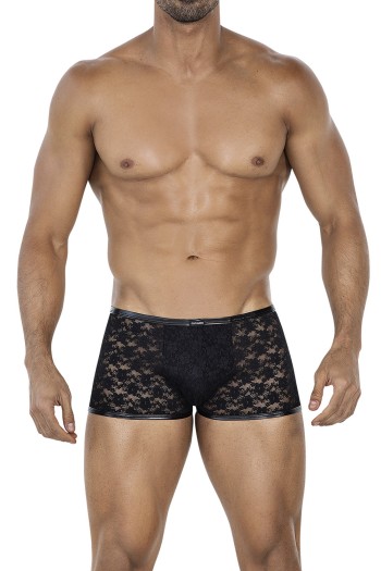 schwarzer Trunk Boxer Shorts L4CE05 - S