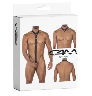 schwarzer Body-Harness 08 - OS