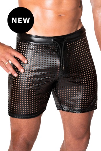 schwarze Shorts H077 - M