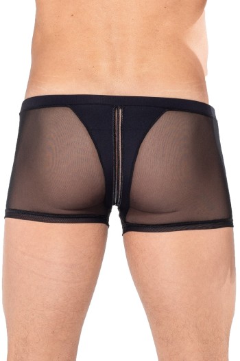 schwarzer Boxer Shorts 2201-67 - S