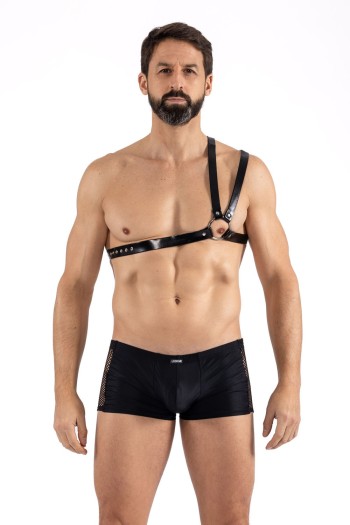 schwarzer Schulter-Harness  LM275018BLK