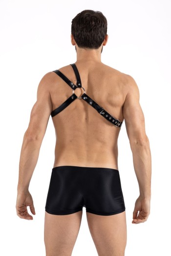 schwarzer Schulter-Harness  LM275018BLK