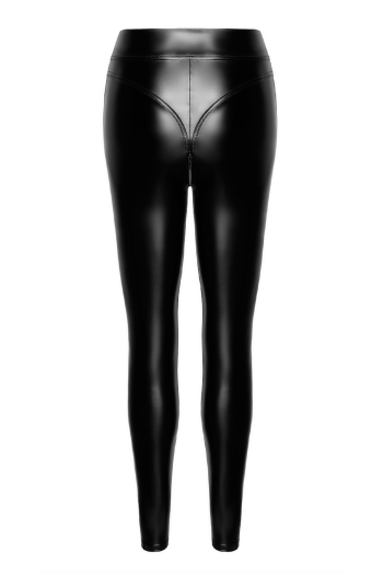 F332 Wetlook Leggings - XL