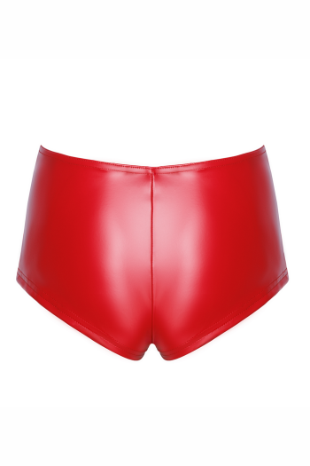 F356 Wetlook Shorts rot - XL