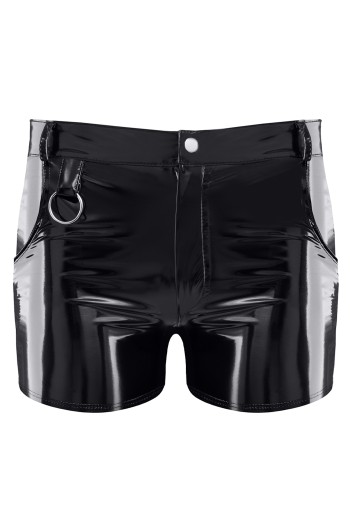 Herren PVC Shorts RMFabianoPVC schwarz - 2XL