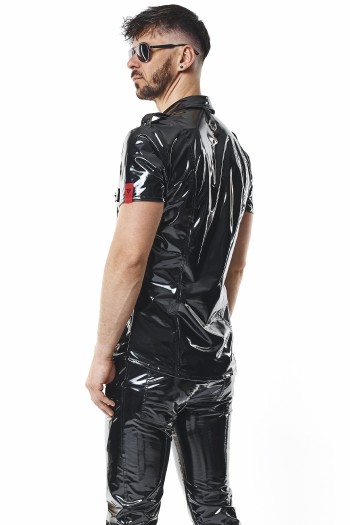 PVC Herren T-Shirt RMLeonardoPVC schwarz - XL