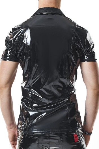 PVC Polo Shirt RMRodolfoPVC schwarz - XL