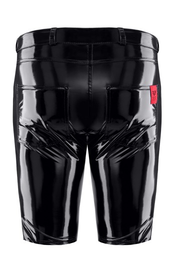 Herren PVC Shorts RMFlavioPVC schwarz - 2XL