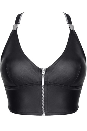 schwarzes Damen-Top BRZita001 - M