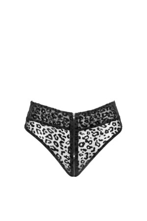 F290 Panty aus Leopardenflock - 2XL