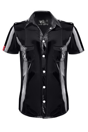 PVC Herren T-Shirt RMLeonardoPVC schwarz - L