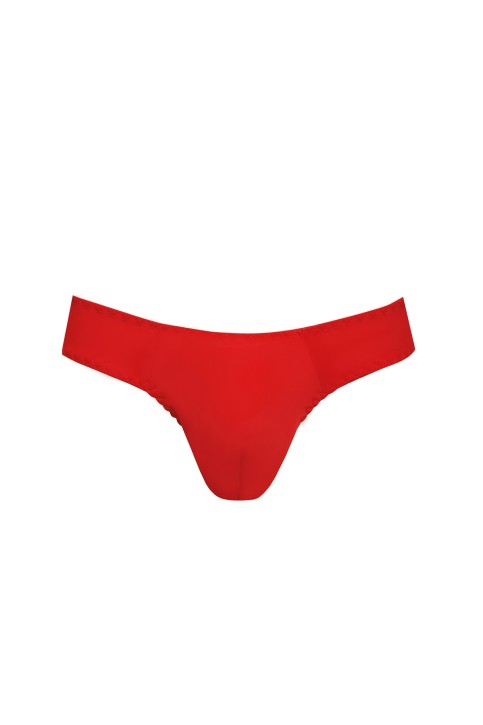 Herren String 052500 rot - M