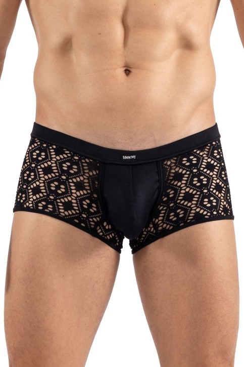 schwarzer Boxer Shorts 2407-67 - L