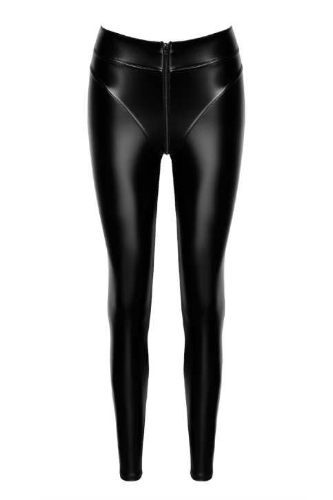 F332 Wetlook Leggings - XL